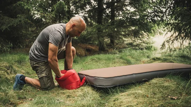 Robens Pump Sack 15L in Red-3